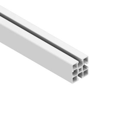 10-4545S1-0-60IN MODULAR SOLUTIONS EXTRUDED PROFILE 45MM X 45MM 1G SMOOTH SIDE, CUT TO THE LENGTH OF 60 INCH